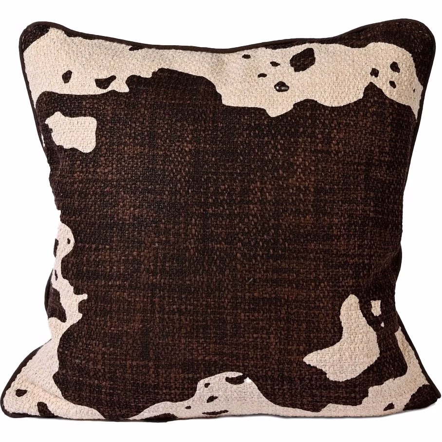 Anima Cow Kissen 50x50 cm, Braun