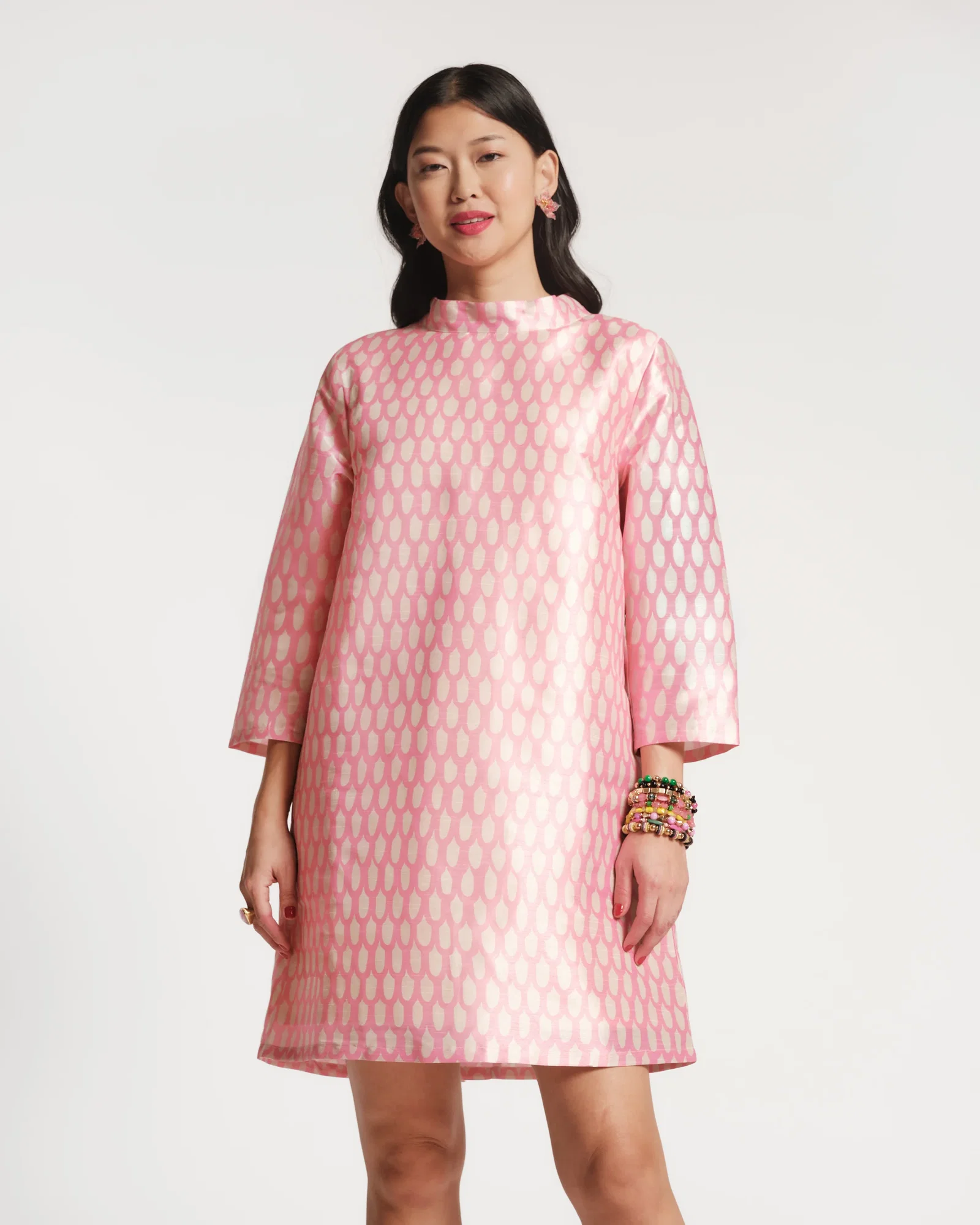Image of Diplomat Mini Dress - Pink Loop
