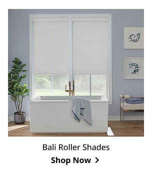 Bali Roller Shades | Shop Now >