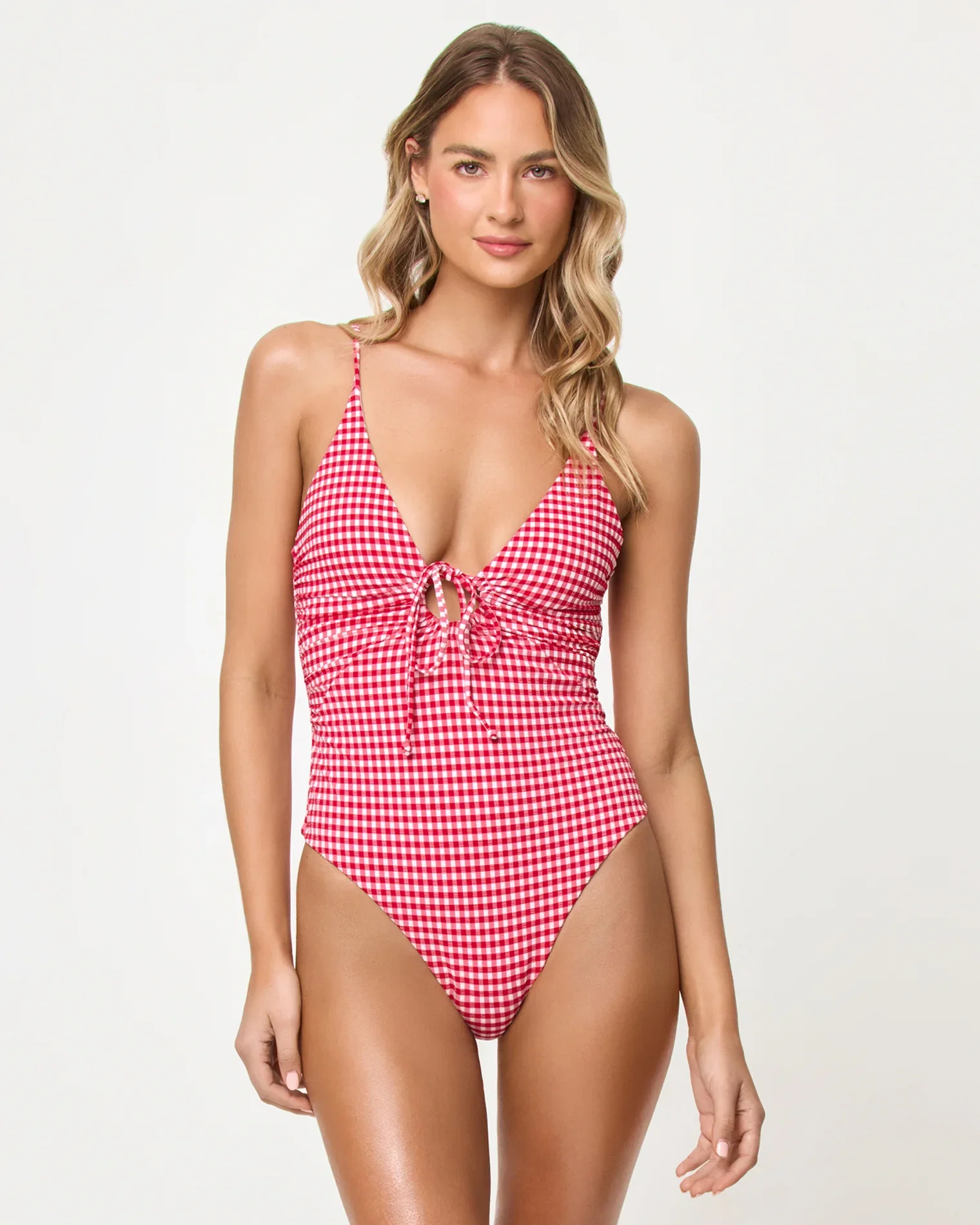 Image of Piper One Piece Swimsuit - Lipstick Red