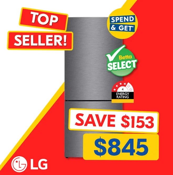 LG 420L Bottom Mount Fridge