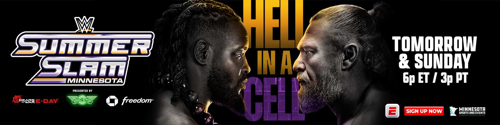 SummerSlam this Saturday and Sunday on the ESPN App