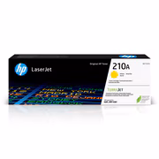 HP 210A Yellow Standard Yield Toner Cartridge, Prints Up to 1,800 pages (W2102A)