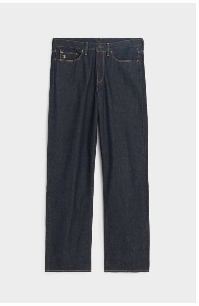 Relaxed Fit Jean in Indigo Rinse
