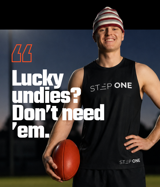 Lucky undies? Don't need 'em