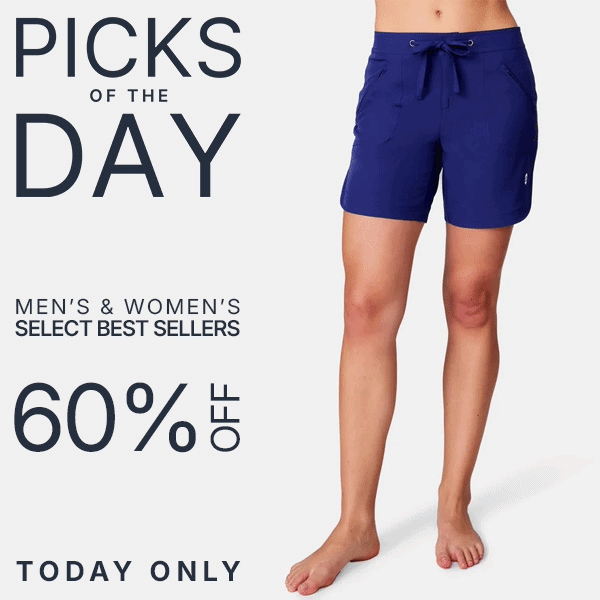 picks of the day - 60% off best sellers today only - shop now