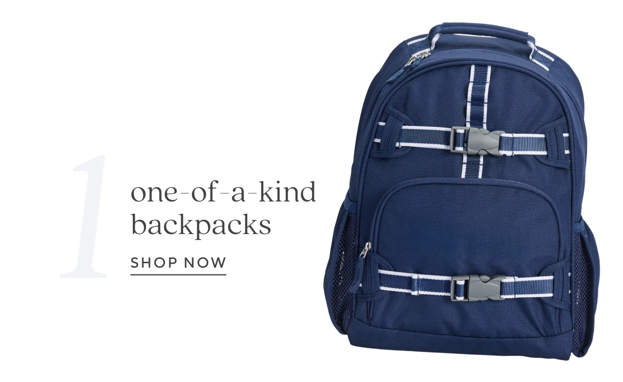 one-of-a-kind backpacks