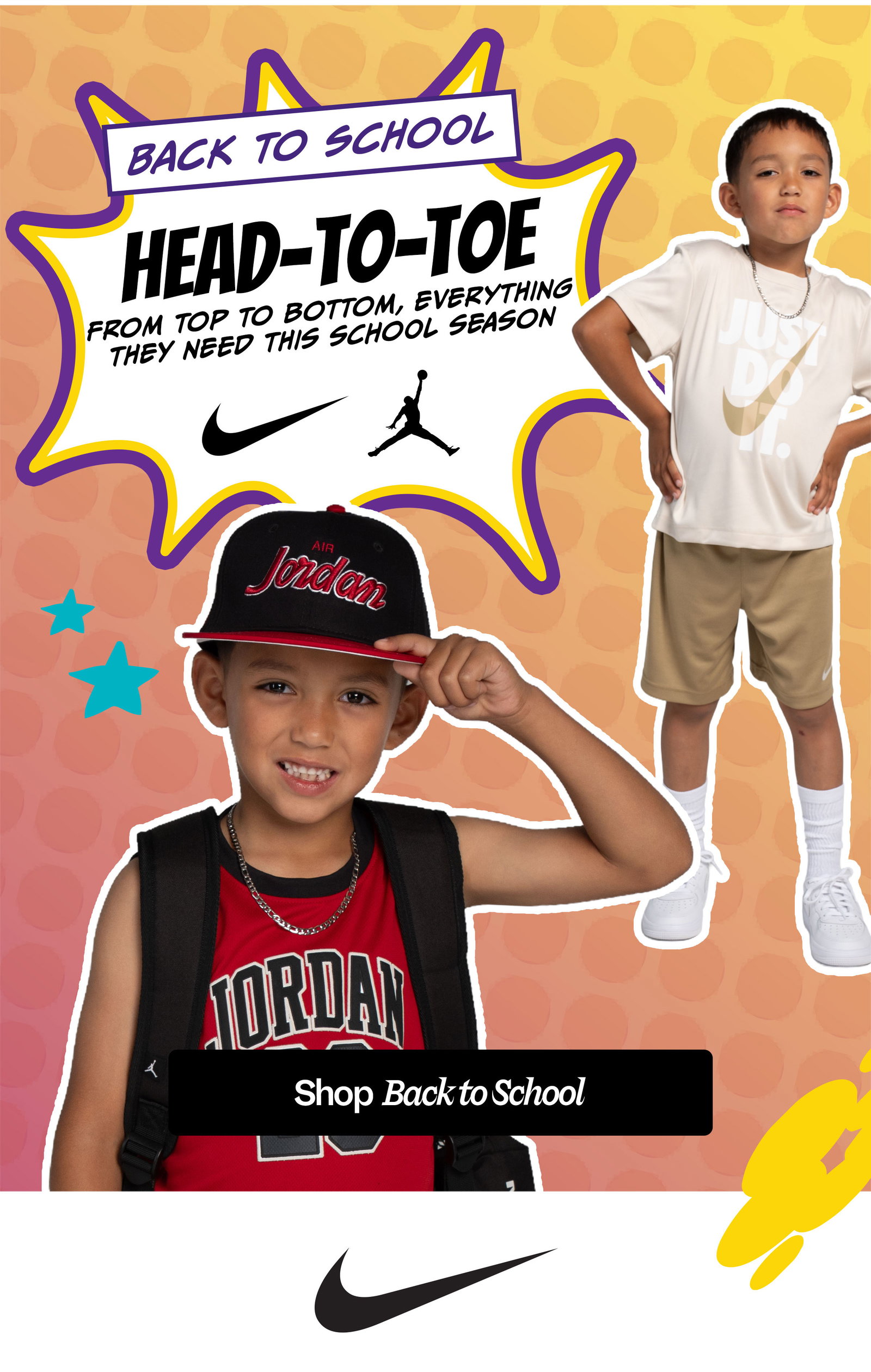 Back to school, head to toe!