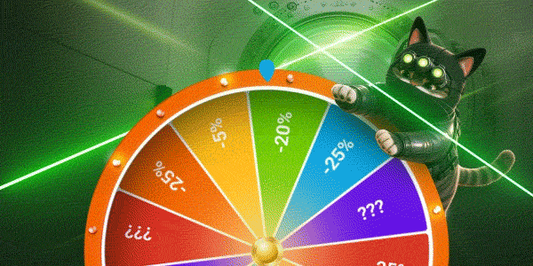 One spin is all it takes.