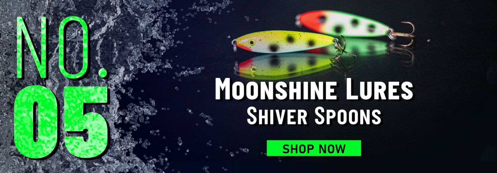 No.05 Moonshine Lures Shiver Spoons Shop Now