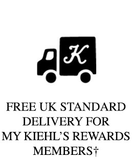 FREE UK STANDARD DELIVERY FOR MY KIEHLS REWARDS MEMBERS