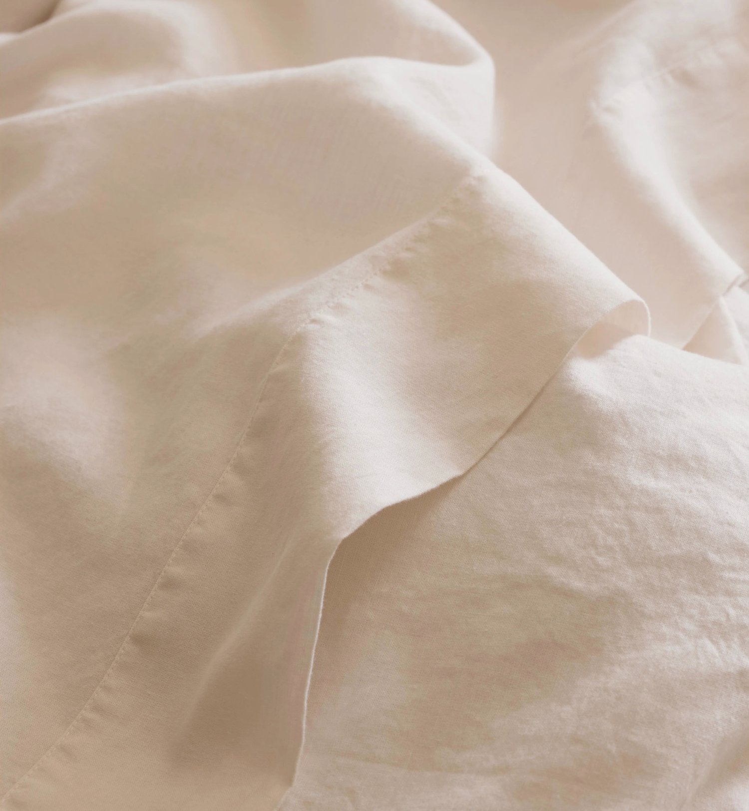 Pearl 100% Linen Flat Sheet