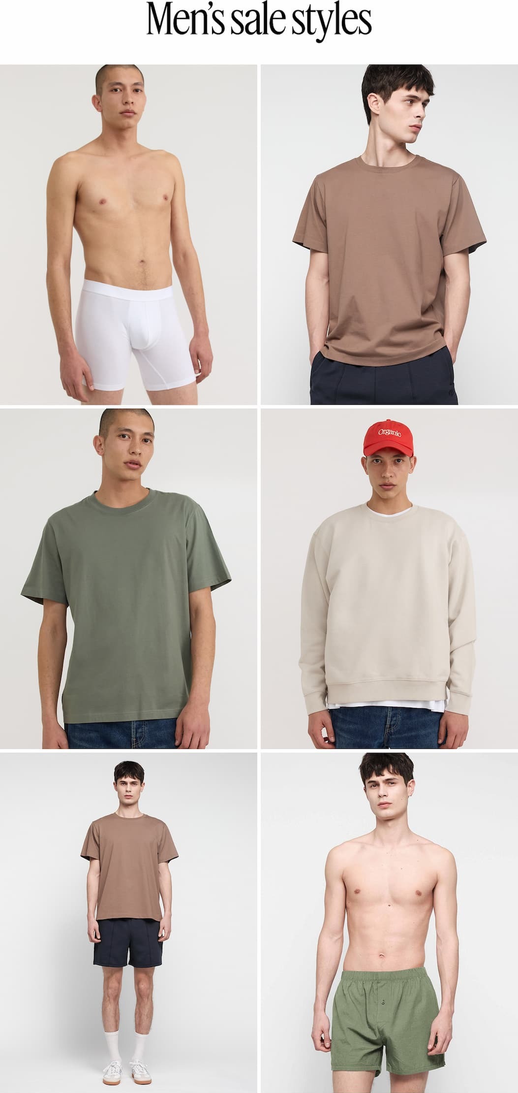 Men's sale styles