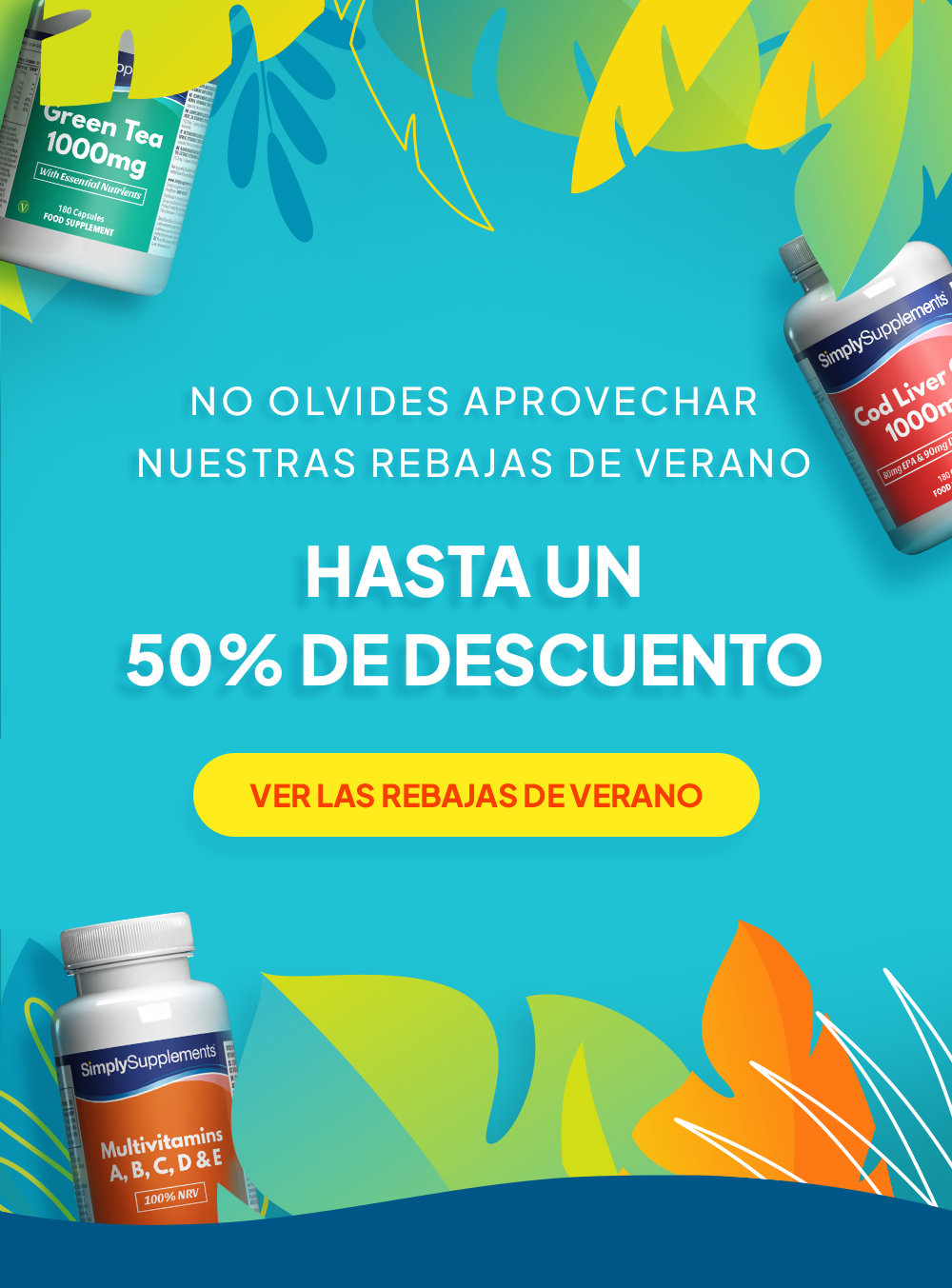 No olvides aprovechar nuestras rebajas de cerano hasta un 50% de descuento. Ver last rebajas de verano