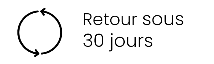 retour sous 30 jours