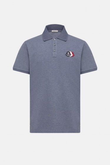 Triple Logo Polo Blue