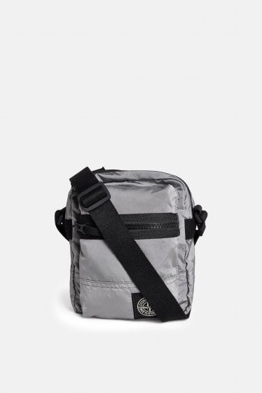 S0251 Compass Patch Cross Body Bag Grey