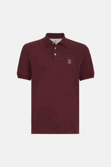 BRANDED COTTON POLO SHIRT