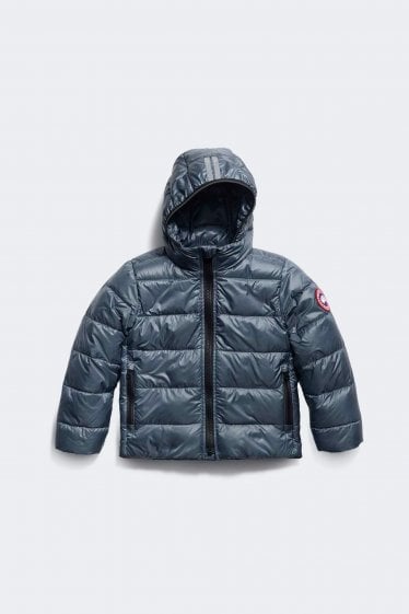 Kids Crofton Hooded Jacket Blue