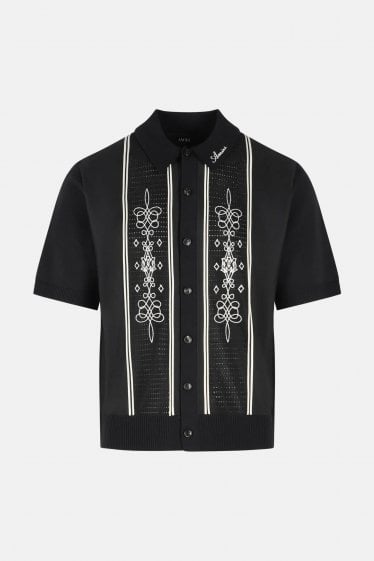 MA PANELED KNIT SHIRT