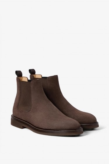 SUEDE ANKLE BOOTS