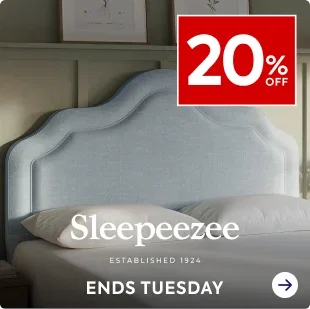 20% off Sleepeezee | Ends Tuesday