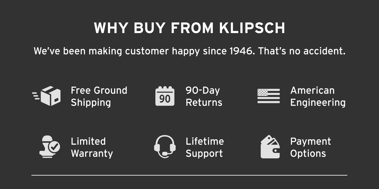 FREE ground shipping | 90 day return Policy | Limited Warranty | Lifetime Support