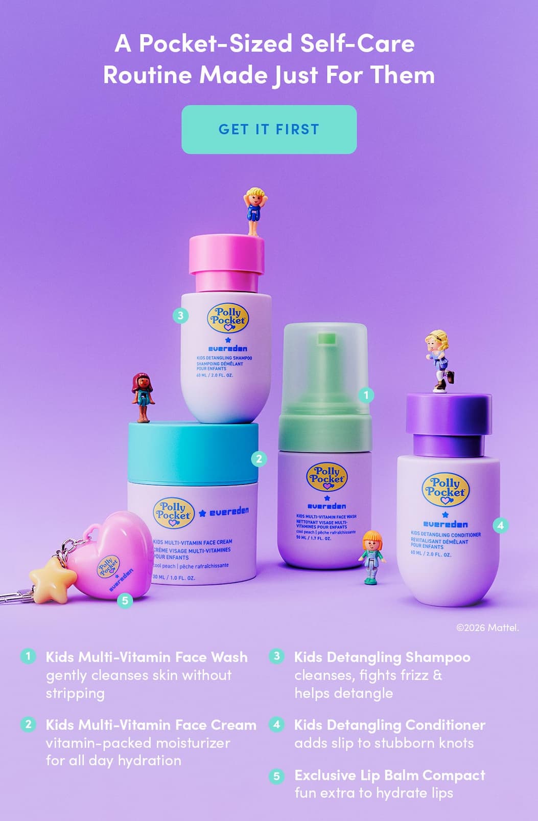A pocket sized self care routine made just for them