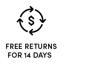 FREE RETURNS FOR 14 DAYS