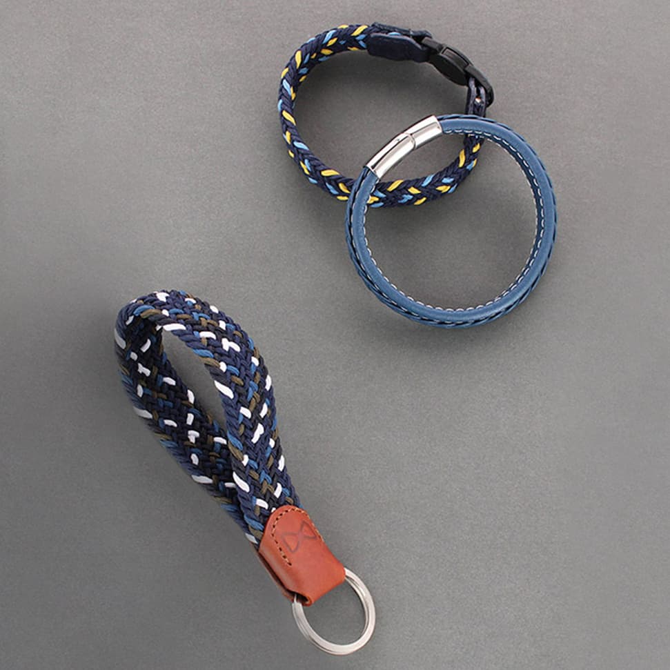 Men's bracelet and key fob