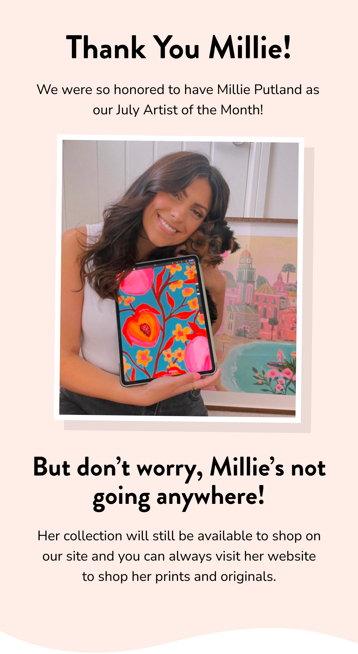 Thank You Millie!