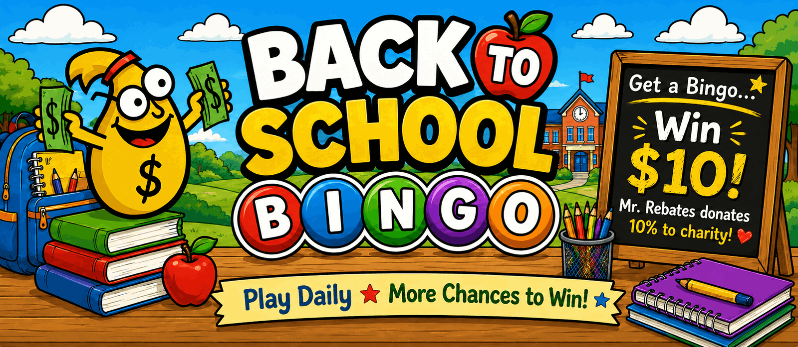 Back to School Bingo