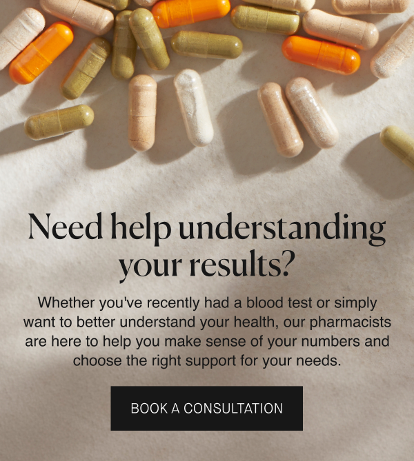 Need help understanding your results? BOOK A CONSULTATION