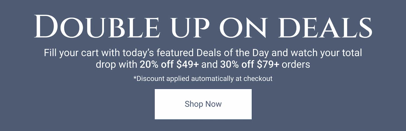 Double up on deals