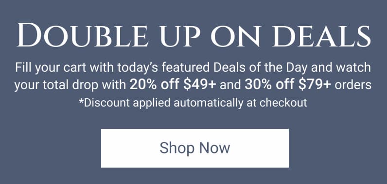 Double up on deals
