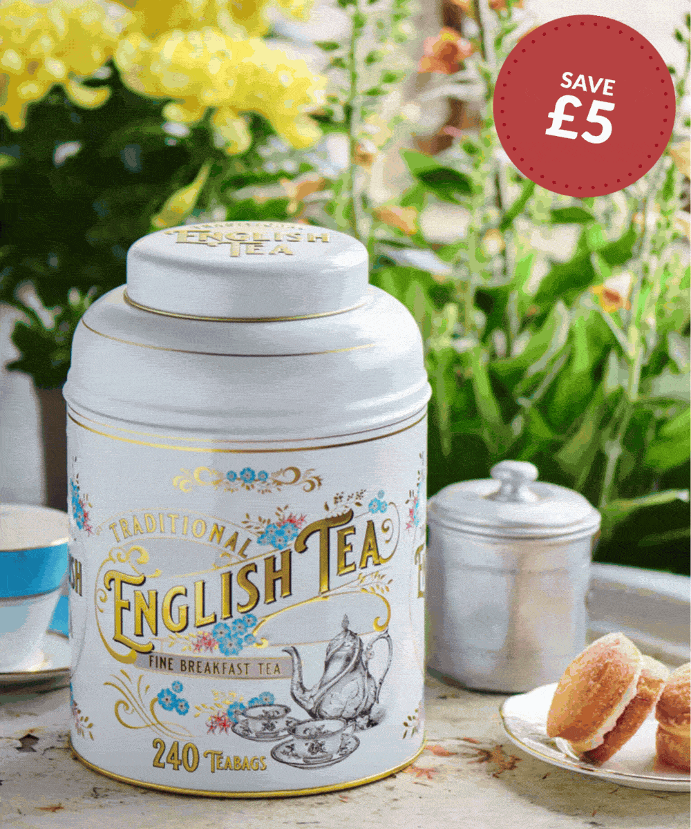 £5 off Deluxe Tea Caddies by New English Teas