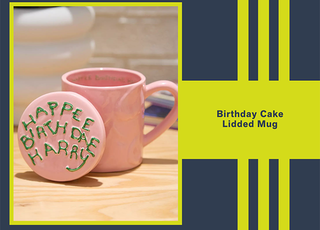 Birthday Cake Lidded Mug