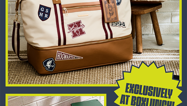Now boarding The Hogwarts Express. Exclusively at BoxLunch