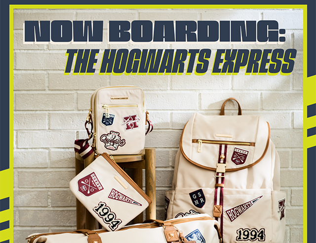 Now boarding The Hogwarts Express. Exclusively at BoxLunch