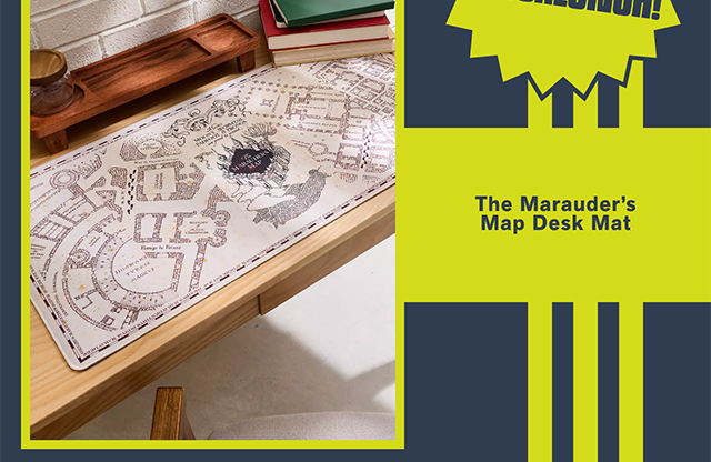 The Marauder's Map Desk Mat