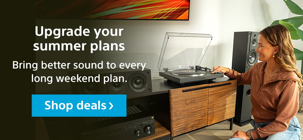 Upgrade your summer plans | Bring better sound to every long weekend plan. Shop deals