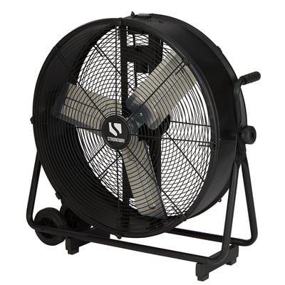 Strongway 24in. Tilting Drum Fan, 6000 CFM, 120V, 2 Speeds