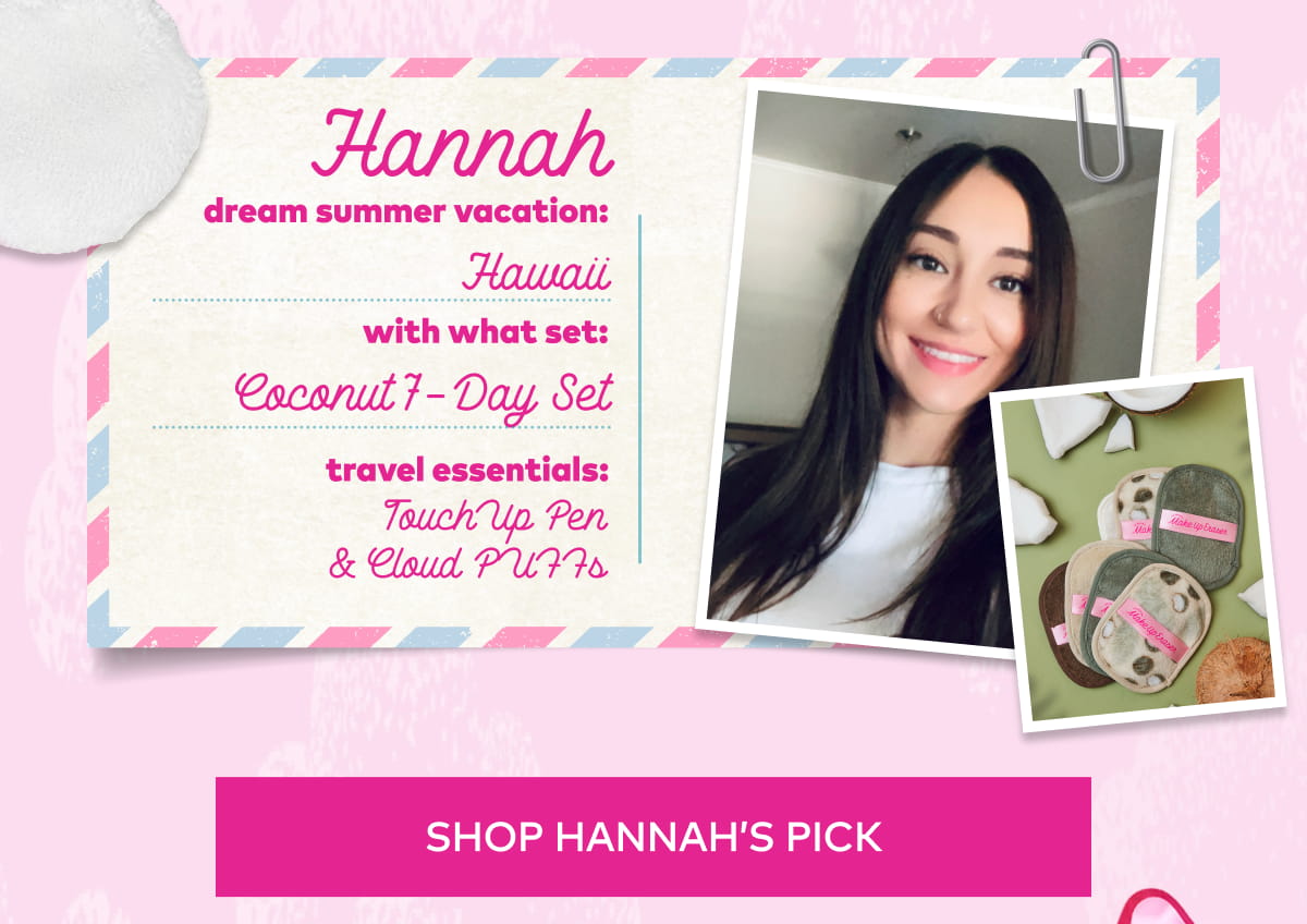 Shop Hannah's Pick: Coconut 7-Day Set