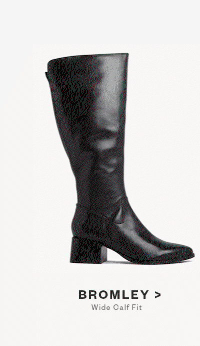 Bromley Knee High Boot with Wide Calf