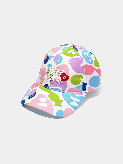 apee x alpha women's colorful camo baseball cap