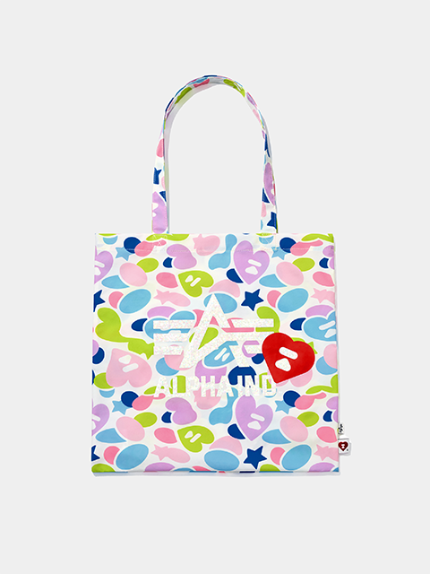 apee x alpha women's colorful tote bag