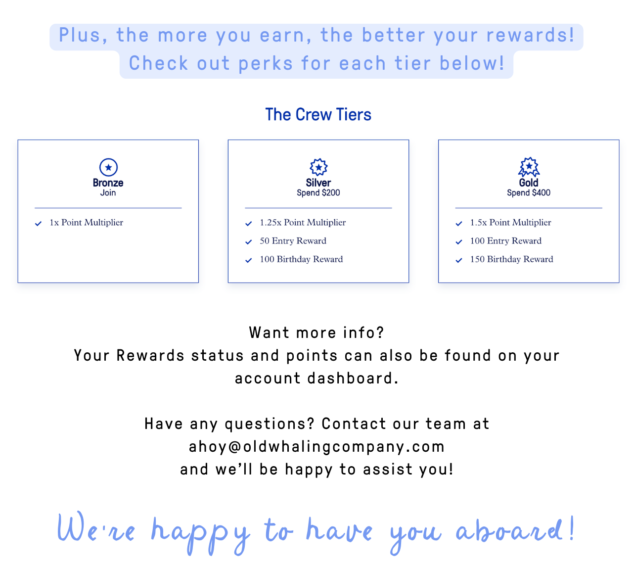 Sign in to see your Rewards account!