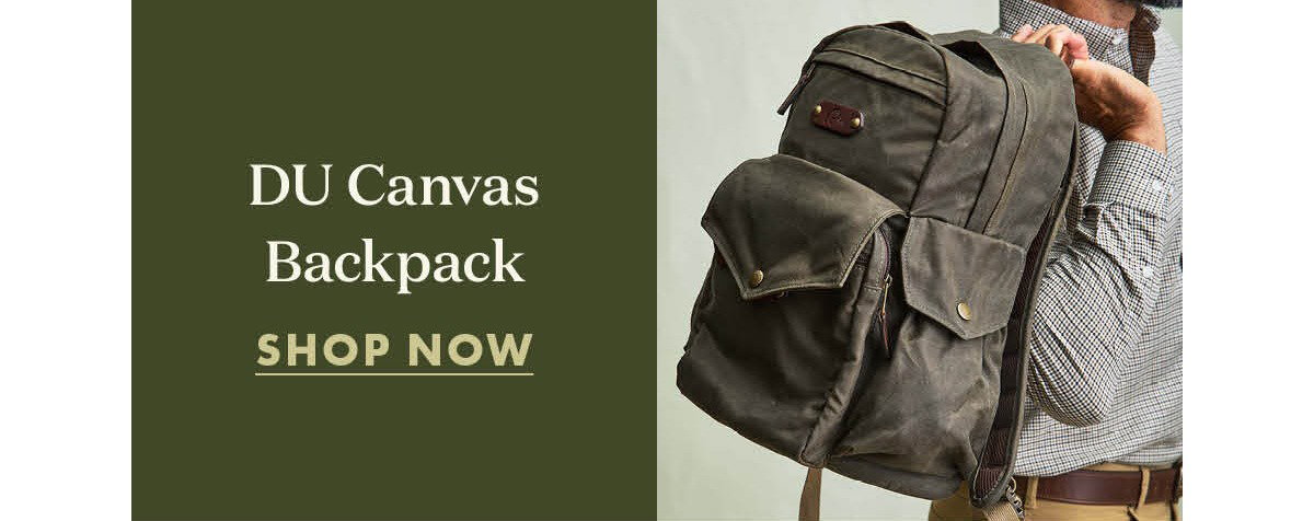 DU Canvas Backpack