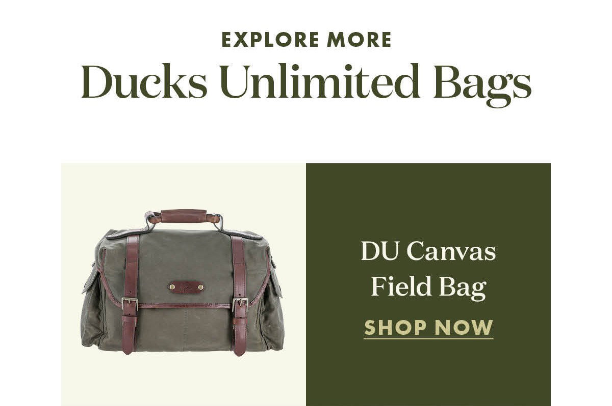 DU Canvas Field Bag