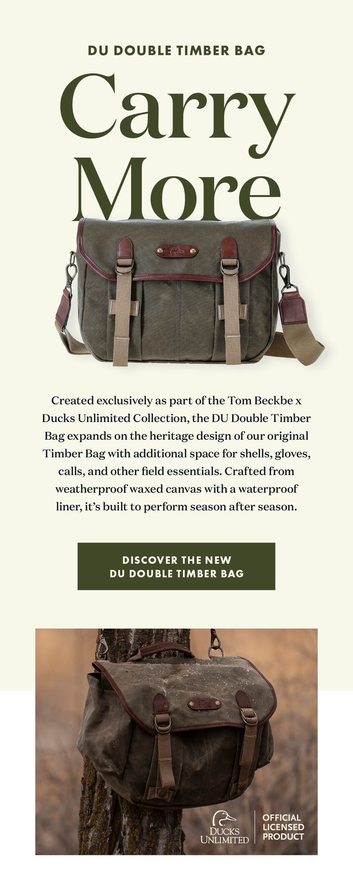 DU Double Timber Bag